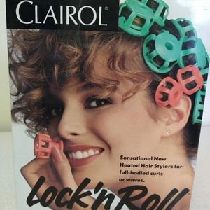 1989 Clairol Lock ' n Roll Heated Hair Curlers